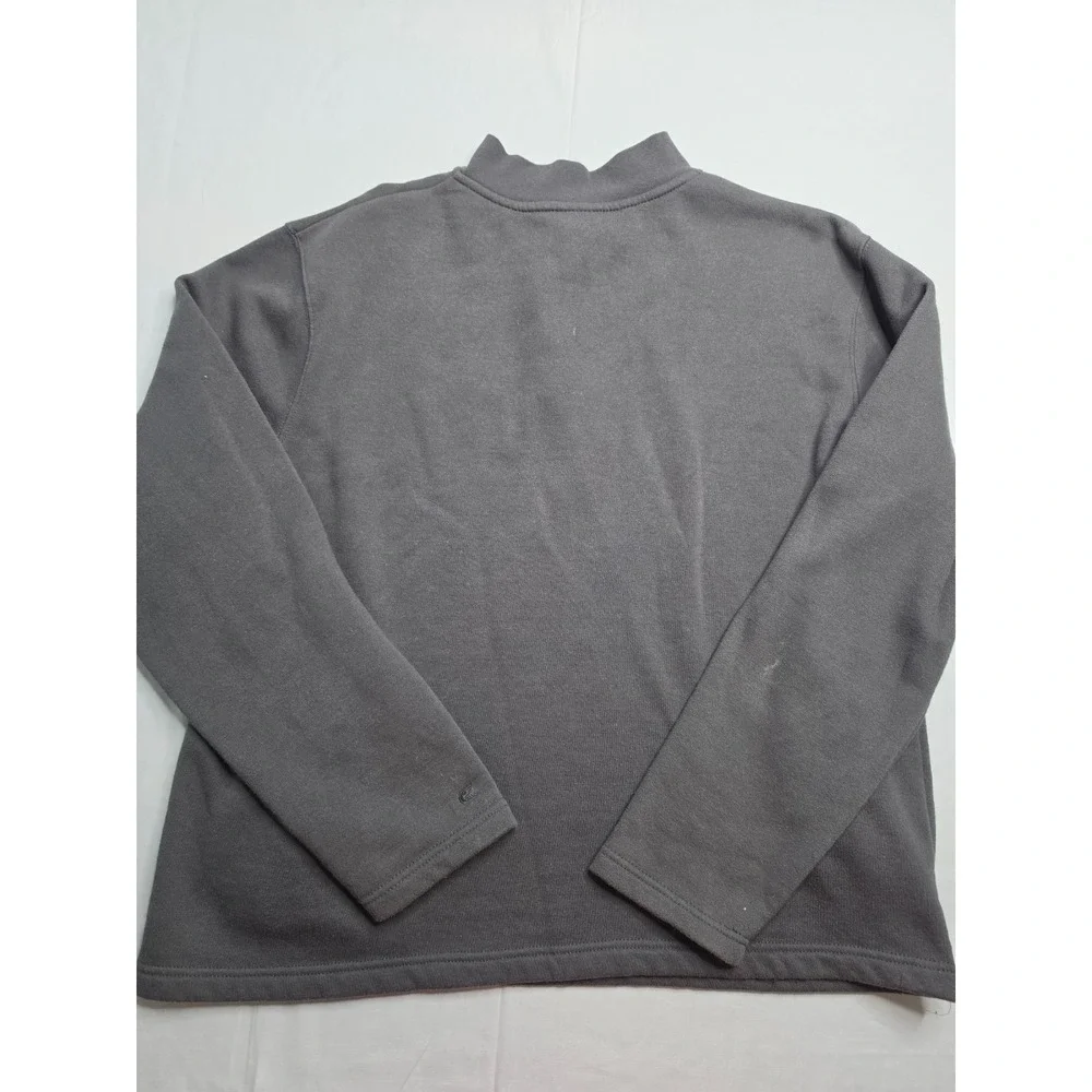 Colosseum Alabama Crimson Tide Sweatshirt Men's Large Charcoal Gray Quarter Zip